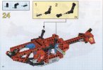 Building Instructions - LEGO - 8232 - HELICOPTER WITH PRESS AND PLAY: Page 24