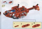 Building Instructions - LEGO - 8232 - HELICOPTER WITH PRESS AND PLAY: Page 27