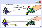 Building Instructions - LEGO - 8233 - Blue Thunder Versus the Sting: Page 19