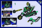 Building Instructions - LEGO - 8233 - Blue Thunder Versus the Sting: Page 21