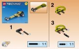 Building Instructions - LEGO - 8238 - Slammer Dragsters: Page 2