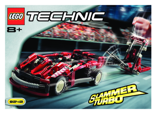 Building Instructions - LEGO - 8242 - Slammer Turbo: Page 1