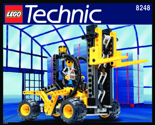 Building Instructions - LEGO - 8248 - FORKLIFT TRUCK: Page 1