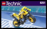 Building Instructions - LEGO - 8251 - Motorbike: Page 1