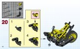 Building Instructions - LEGO - 8251 - Motorbike: Page 12