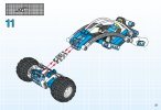 Building Instructions - LEGO - 8252 - Police Buggy: Page 21