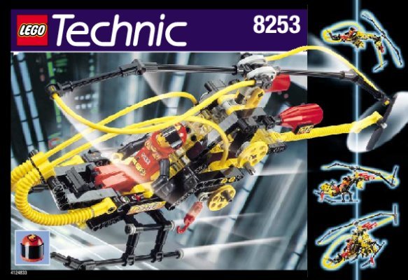 Building Instructions - LEGO - 8253 - Rescue Bike: Page 1