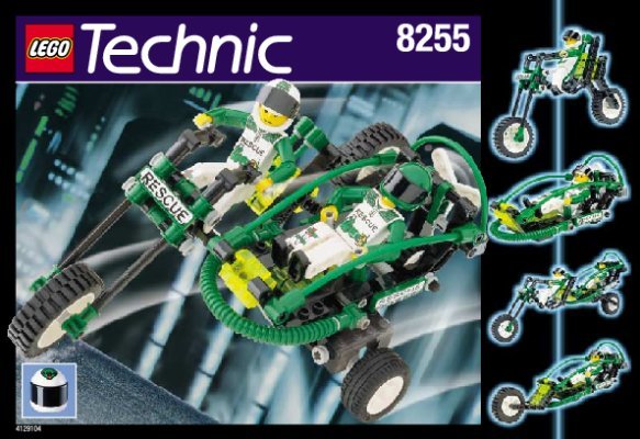 Building Instructions - LEGO - 8255 - Fire Helicopter: Page 1