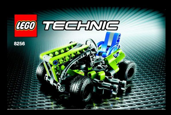 Building Instructions - LEGO - 8256 - Go-Kart: Page 1