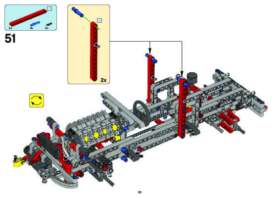 Building Instructions - LEGO - 8258 - Crane Truck: Page 1