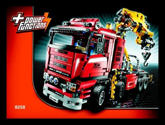 Building Instructions - LEGO - 8258 - Crane Truck: Page 1