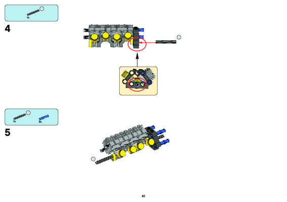 Building Instructions - LEGO - 8258 - Crane Truck: Page 1