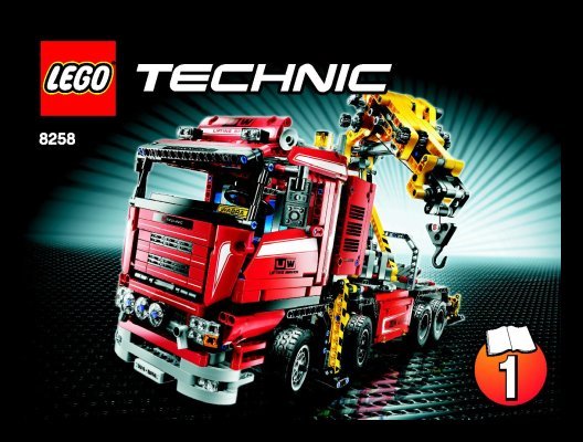 Building Instructions - LEGO - 8258 - Crane Truck: Page 1