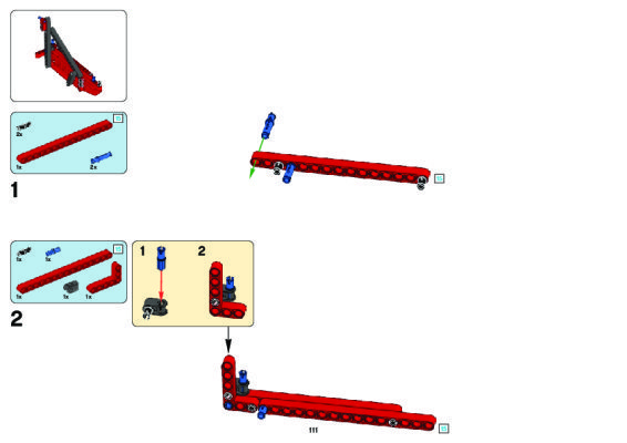 Building Instructions - LEGO - 8258 - Crane Truck: Page 1