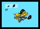 Building Instructions - LEGO - 8259 - Mini Bulldozer: Page 7