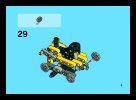 Building Instructions - LEGO - 8259 - Mini Bulldozer: Page 9