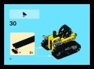 Building Instructions - LEGO - 8259 - Mini Bulldozer: Page 10