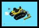 Building Instructions - LEGO - 8259 - Mini Bulldozer: Page 16