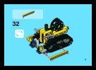 Building Instructions - LEGO - 8259 - Mini Bulldozer: Page 17