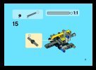 Building Instructions - LEGO - 8259 - Mini Bulldozer: Page 17