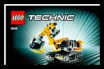 Building Instructions - LEGO - 8259 - Mini Bulldozer: Page 1