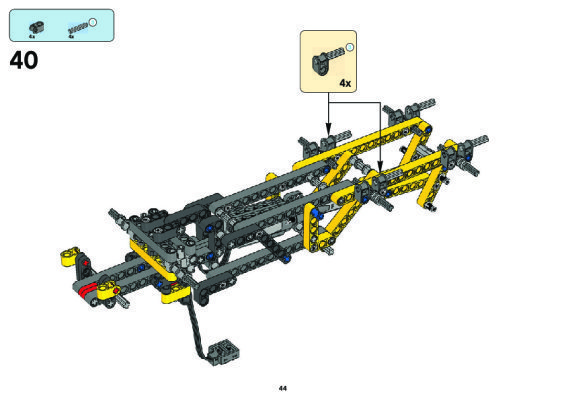 Building Instructions - LEGO - 8264 - HAULER: Page 1