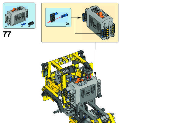 Building Instructions - LEGO - 8264 - HAULER: Page 1