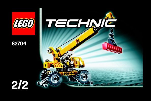 Building Instructions - LEGO - 8270 - Rough Terrain Crane: Page 1