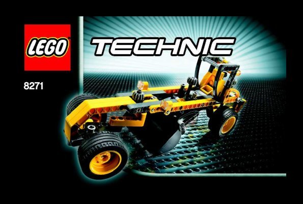 Building Instructions - LEGO - 8271 - Wheel Loader: Page 1