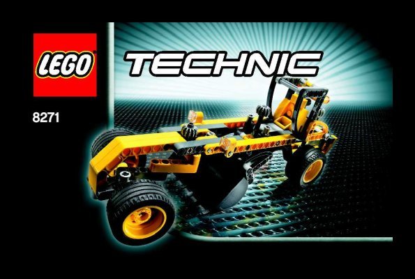 Building Instructions - LEGO - 8271 - Wheel Loader: Page 1