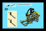 Building Instructions - LEGO - 8271 - Wheel Loader: Page 33