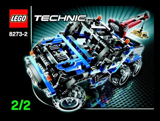 Building Instructions - LEGO - 8273 - Off-Road Truck: Page 1