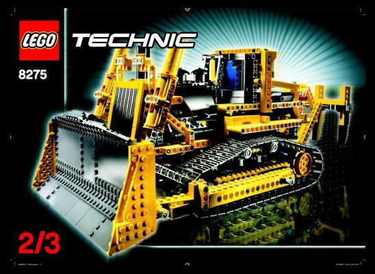 Building Instructions - LEGO - 8275 - Motorized Bulldozer: Page 1