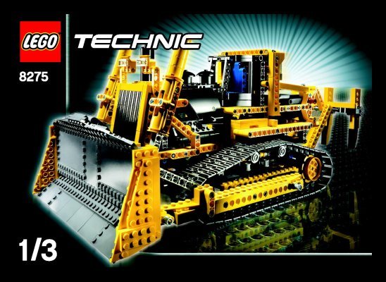 Building Instructions - LEGO - 8275 - Motorized Bulldozer: Page 1