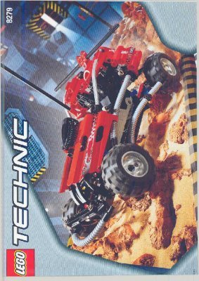 Building Instructions - LEGO - 8279 - 4WD X-Track: Page 1