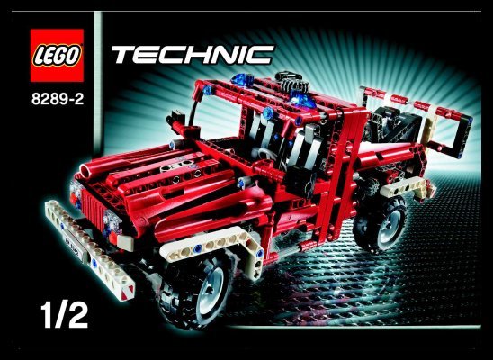 Building Instructions - LEGO - 8289 - Fire Truck: Page 1