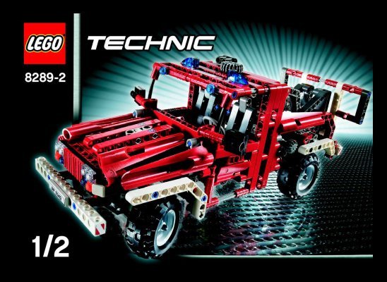 Building Instructions - LEGO - 8289 - Fire Truck: Page 1