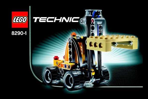 Building Instructions - LEGO - 8290 - Mini Forklift: Page 1