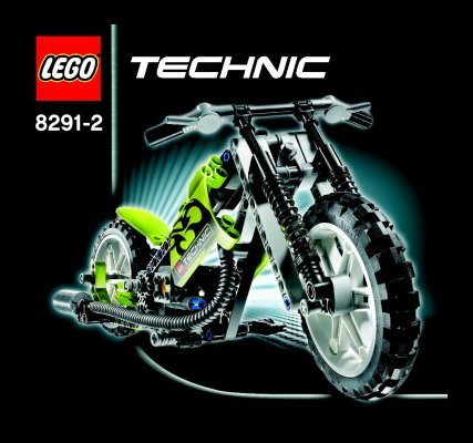 Building Instructions - LEGO - 8291 - Dirt Bike: Page 1