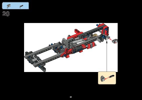 Building Instructions - LEGO - 8294 - Excavator: Page 1