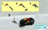 Building Instructions - LEGO - 8355 - Hot Blaster Bike: Page 10