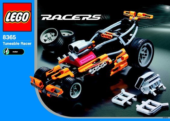 Building Instructions - LEGO - 8365 - Tuneable Racer: Page 1