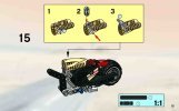 Building Instructions - LEGO - 8371 - Extreme Power Bike: Page 15