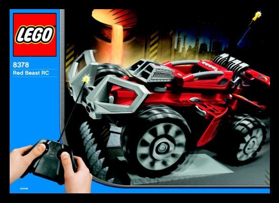 Building Instructions - LEGO - 8378 - Red Beast RC: Page 1