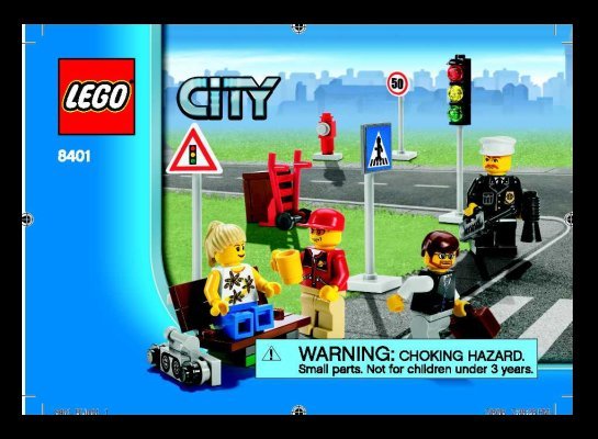 Building Instructions - LEGO - 8401 - LEGO® City Minifigure Collection: Page 1