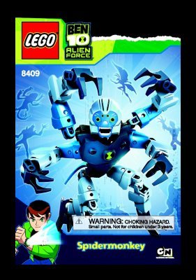 Building Instructions - LEGO - 8409 - Spidermonkey: Page 1