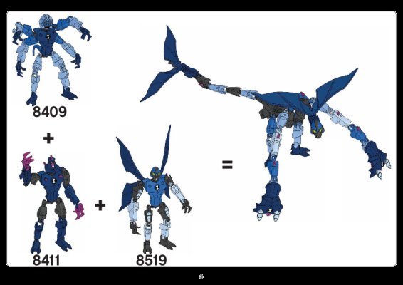 Building Instructions - LEGO - 8409 - Spidermonkey: Page 1