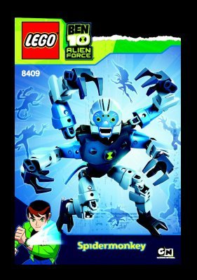 Building Instructions - LEGO - 8409 - Spidermonkey: Page 1