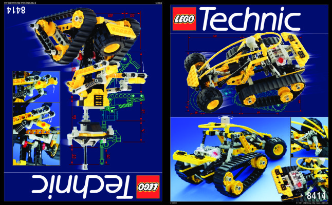 Building Instructions - LEGO - 8414 - Sierra Nevada IV: Page 1