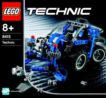 Building Instructions - LEGO - 8415 - Dump Truck: Page 1